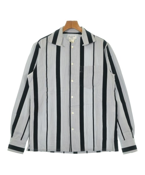 yohji yamamoto POUR HOMME(ヨウジヤマモトプールオム)カジュアルシャツ 青 サイズ:2(S位)/2200664194017