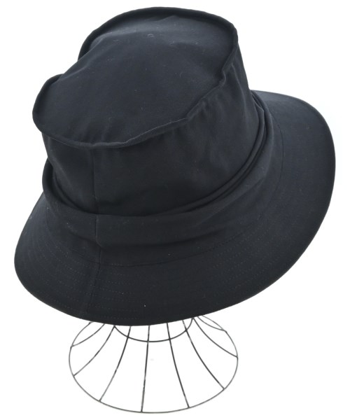 yohji yamamoto POUR HOMME（ヨウジヤマモトプールオム）ハット 黒 サイズ:3(M位) メンズ/2200667469020