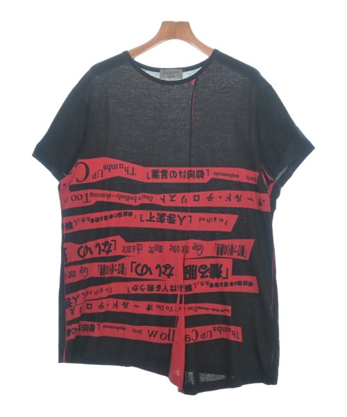 yohji yamamoto POUR HOMME(ヨウジヤマモトプールオム)Tシャツ・カットソー 黒 サイズ:3(M位)/2200669721010