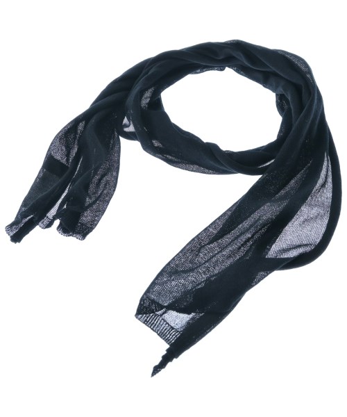 yohji yamamoto POUR HOMME(ヨウジヤマモトプールオム)マフラー 黒 サイズ:3/2200687295111