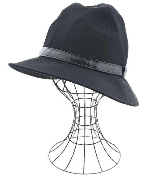 yohji yamamoto POUR HOMME(ヨウジヤマモトプールオム)ハット 黒 サイズ:-/2200687959013