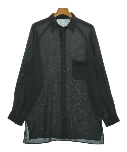 yohji yamamoto POUR HOMME(ヨウジヤマモトプールオム)カジュアルシャツ 黒 サイズ:2(S位)/2200688242046