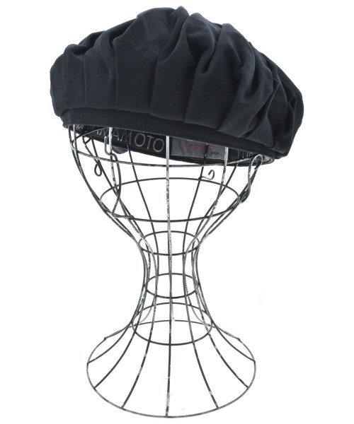 ヨウジヤマモトプリュスノアール(YOHJI YAMAMOTO +NOIR)のYOHJI YAMAMOTO +NOIR ハンチング・ベレー帽