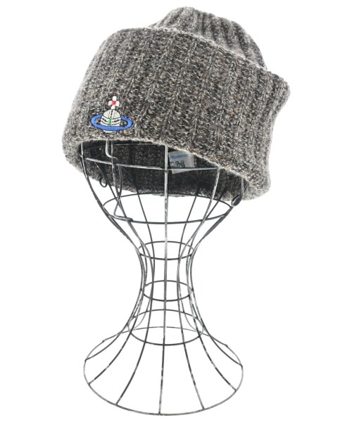 Vivienne Westwood MAN(ヴィヴィアンウエスドウッドマン)ニットキャップ・ビーニー 茶 サイズ:M/2200667939165