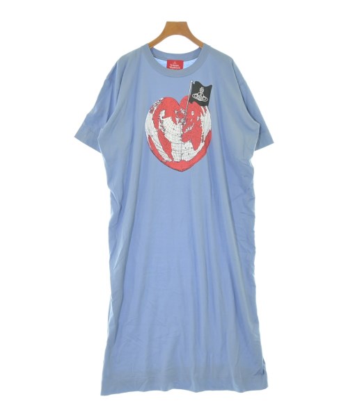 Vivienne Westwood RED LABEL(ヴィヴィアンウエストウッドレッドレーベル)ワンピース 青 サイズ:00(XS位)/2200676578188