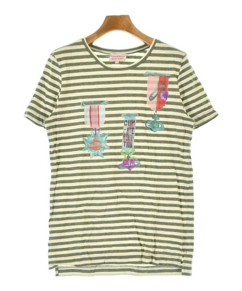 Vivienne Westwood RED LABEL(ヴィヴィアンウエストウッドレッドレーベル)Tシャツ・カットソー カーキ サイズ:2(M位)/2200685259108