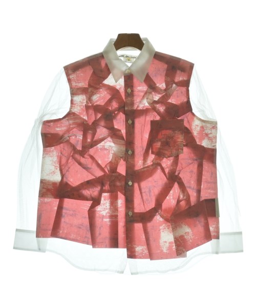 COMME des GARCONS(コムデギャルソン)カジュアルシャツ 赤 サイズ:M/2200600951070