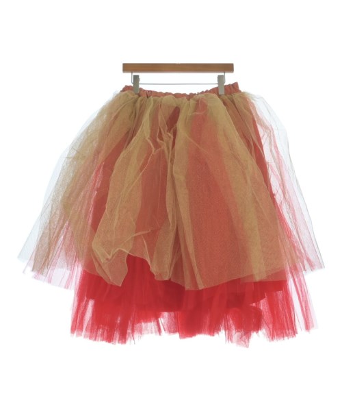 COMME des GARCONS(コムデギャルソン)ひざ丈スカート ゴールド サイズ:M/2200602180010