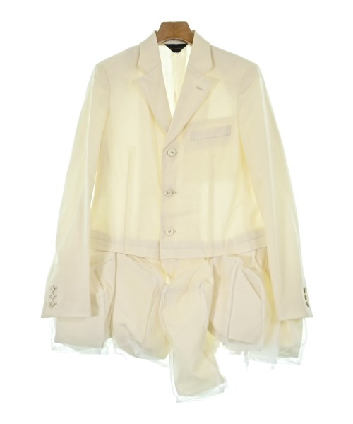 COMME des GARCONS(コムデギャルソン)テーラードジャケット 白 サイズ:-(M位)/2200605652248