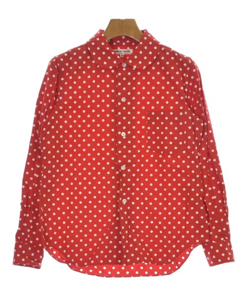 COMME des GARCONS(コムデギャルソン)カジュアルシャツ 赤 サイズ:XS/2200696314063