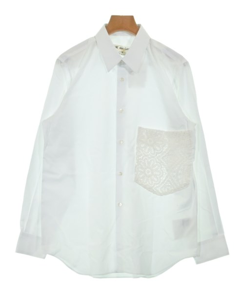 COMME des GARCONS(コムデギャルソン)カジュアルシャツ 白 サイズ:M/2200698419018