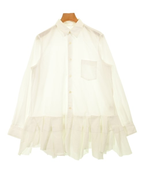COMME des GARCONS(コムデギャルソン)カジュアルシャツ 白 サイズ:M/2200700799060