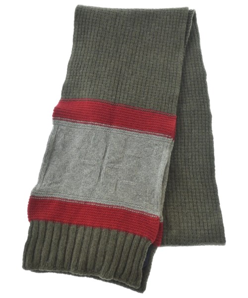 COMME des GARCONS(コムデギャルソン)マフラー カーキ サイズ:-/2200699585040