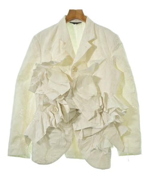 COMME des GARCONS(コムデギャルソン)テーラードジャケット 白 サイズ:-(M位)/2200703095015