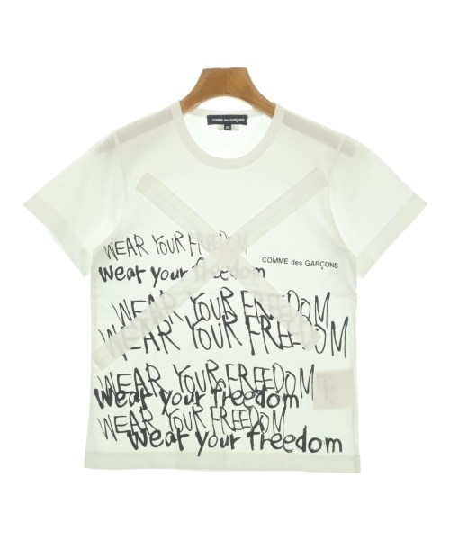 COMME des GARCONS(コムデギャルソン)Tシャツ・カットソー 白 サイズ:XS/2200670681051