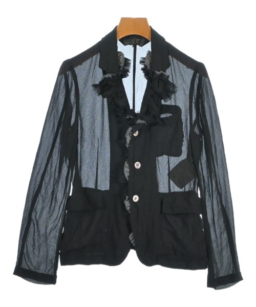 COMME des GARCONS(コムデギャルソン)カジュアルジャケット 黒 サイズ:S/2200675754040