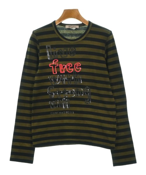 COMME des GARCONS(コムデギャルソン)Tシャツ・カットソー カーキ サイズ:XS/2200685699034