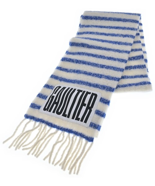 Jean Paul GAULTIER(ジャン　ポール　ゴルチェ)マフラー 白 サイズ:-/2200683750034