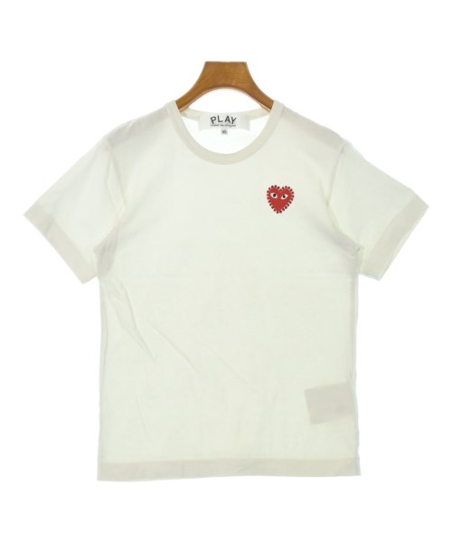 PLAY COMME des GARCONS(プレイコムデギャルソン)Tシャツ・カットソー 白 サイズ:XS/2200640949112