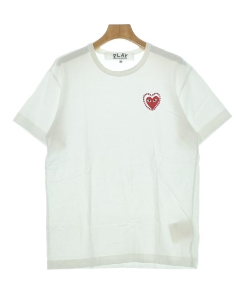 PLAY COMME des GARCONS(プレイコムデギャルソン)Tシャツ・カットソー 白 サイズ:M/2200600776390