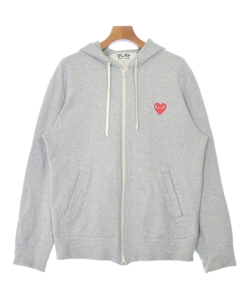 PLAY COMME des GARCONS(プレイコムデギャルソン)パーカー グレー サイズ:XL/2200662005018