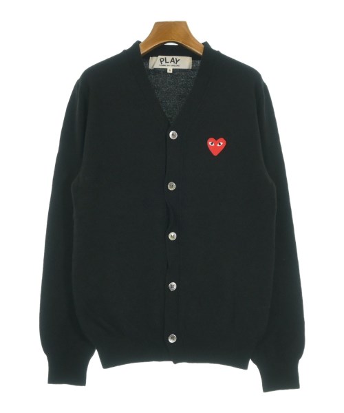 PLAY COMME des GARCONS(プレイコムデギャルソン)カーディガン 黒 サイズ:S/2200649536269