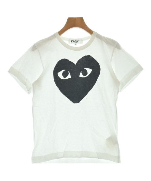 PLAY COMME des GARCONS(プレイコムデギャルソン)Tシャツ・カットソー 白 サイズ:S/2200640936136