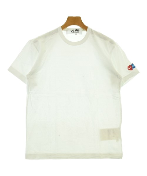 PLAY COMME des GARCONS(プレイコムデギャルソン)Tシャツ・カットソー 白 サイズ:L/2200663861156