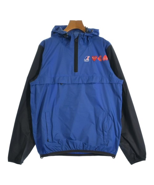 PLAY COMME des GARCONS(プレイコムデギャルソン)マウンテンパーカー 青 サイズ:S/2200669155013