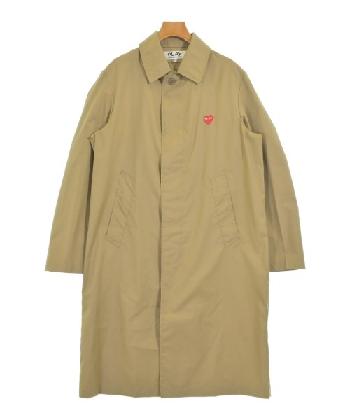 PLAY COMME des GARCONS(プレイコムデギャルソン)トレンチコート ベージュ サイズ:S/2200683714012
