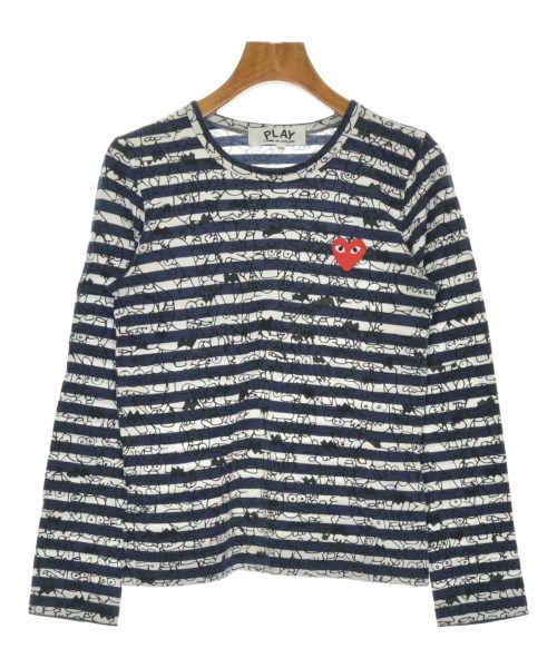 PLAY COMME des GARCONS(プレイコムデギャルソン)Tシャツ・カットソー 紺 サイズ:XS/2200685054123