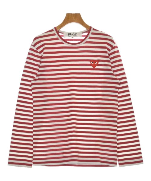 PLAY COMME des GARCONS(プレイコムデギャルソン)Tシャツ・カットソー 赤 サイズ:S/2200685054130
