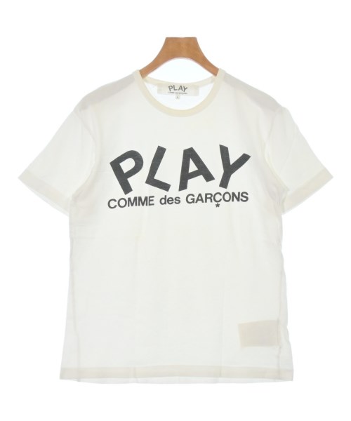 PLAY COMME des GARCONS(プレイコムデギャルソン)Tシャツ・カットソー 白 サイズ:L/2200685871201