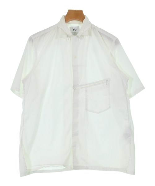 Y-3(ワイスリー)カジュアルシャツ 白 サイズ:XS/2200624274056