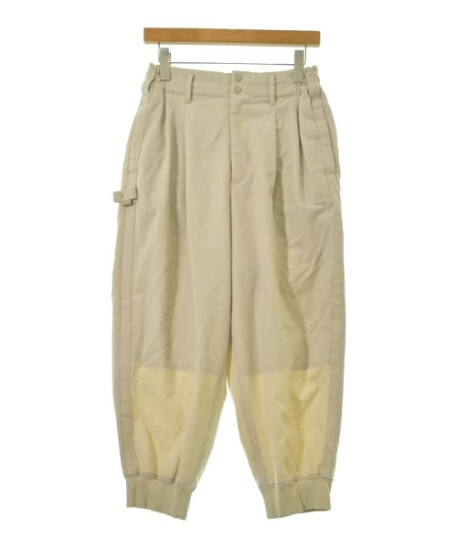 Y-3(ワイスリー)クロップドパンツ ベージュ サイズ:XS/2200672866036
