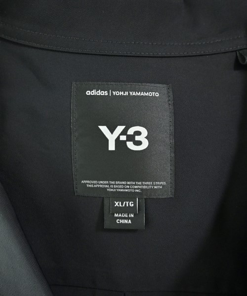 Y-3（ワイスリー）カジュアルシャツ 黒 サイズ:XL メンズ/2200702903021