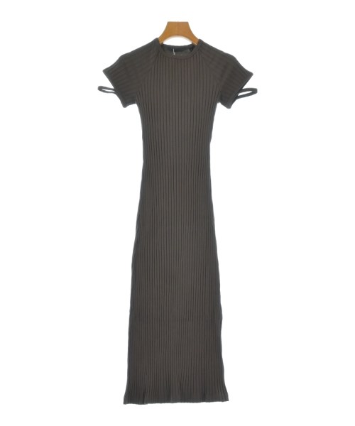 HELMUT LANG(ヘルムートラング)ワンピース 茶 サイズ:S/2200646439044