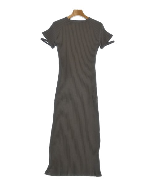 HELMUT LANG(ヘルムートラング)ワンピース 茶 サイズ:L/2200648929079