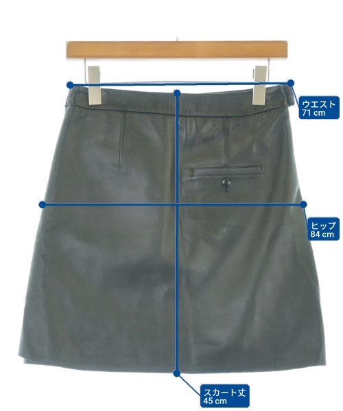 HELMUT LANG（ヘルムートラング）ミニスカート 黒 サイズ:XS レディース/2200657080020