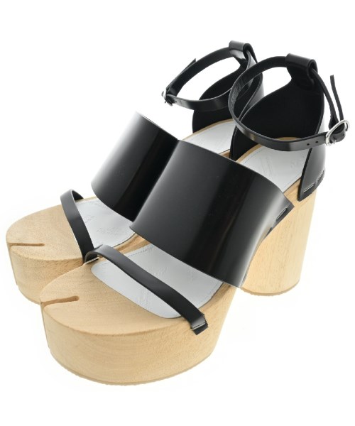 Maison Margiela(メゾンマルジェラ)サンダル 黒 サイズ:EU39(25.5cm位)/2200383741233