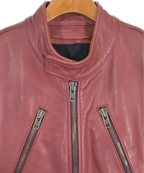 Maison Margiela（メゾンマルジェラ）ライダース 赤 サイズ:46(M位) メンズ/2200556180029