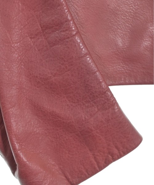 Maison Margiela（メゾンマルジェラ）ライダース 赤 サイズ:46(M位) メンズ/2200556180029