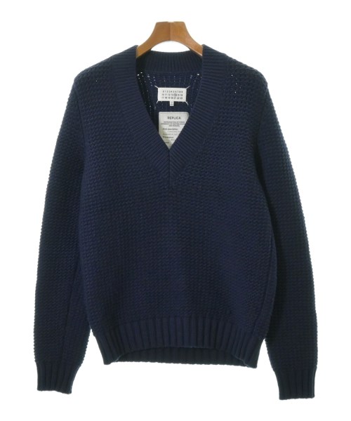 Maison Margiela(メゾンマルジェラ)ニット・セーター 紺 サイズ:S/2200539129021