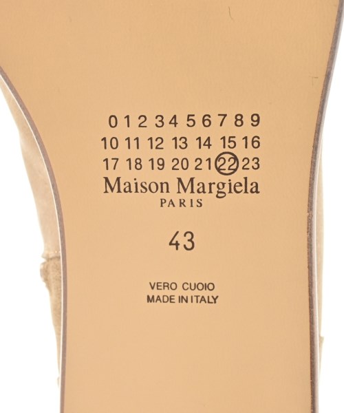Maison Margiela（メゾンマルジェラ）ブーツ ベージュ サイズ:EU43(28cm位) メンズ/2200611937117