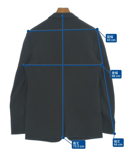 Maison Margiela（メゾンマルジェラ）テーラードジャケット 黒 サイズ:46(M位) メンズ/2200662132028