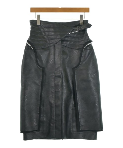 Maison Margiela(メゾンマルジェラ)ひざ丈スカート 黒 サイズ:36(XS位)/2200703298065