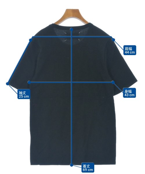 Maison Margiela（メゾンマルジェラ）Tシャツ・カットソー 黒 サイズ:48(L位) メンズ/2200702518409