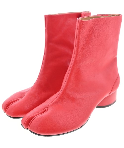 Maison Margiela(メゾンマルジェラ)ブーツ 赤 サイズ:EU37(23.5cm位)/2200661329023