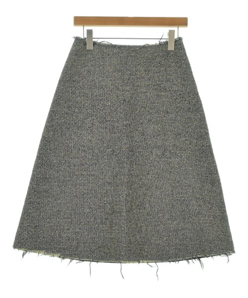 Maison Margiela(メゾンマルジェラ)ひざ丈スカート 黒 サイズ:38(S位)/2200669410020