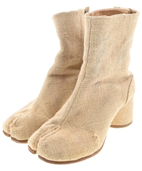 Maison Margiela(メゾンマルジェラ)ブーツ ベージュ サイズ:EU37(23.5cm位)/2200680615046